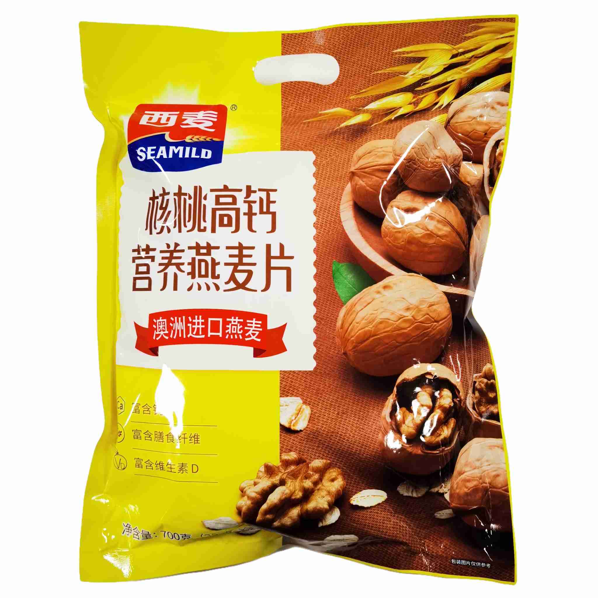 H360811西麦核桃高钙营养燕麦片700g