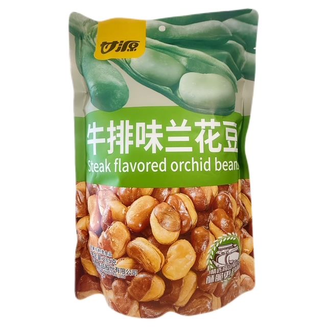 H351201甘源兰花豆285g 牛排味