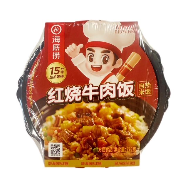 H360220海底捞自热米饭272g 红烧牛肉饭