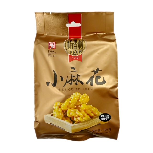 稻香村小麻花120g 黑糖味