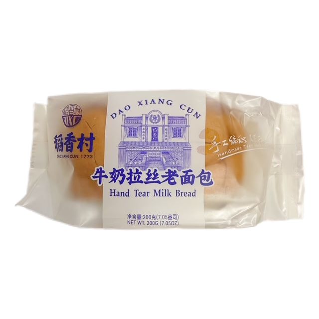 H351216稻香村牛奶拉丝老面包200g
